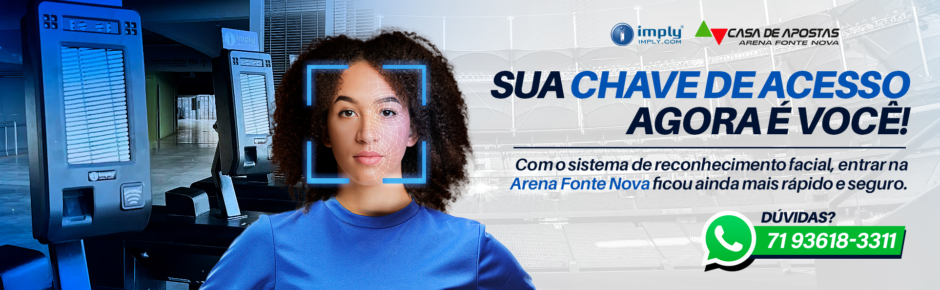 Banner reconhecimento facial